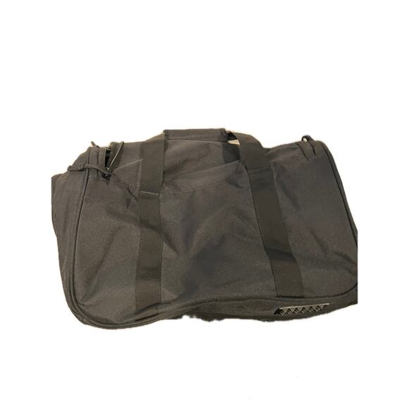 Highland Tactical Canvas Black Duffel 22"x12"x10" - Picture 3 of 6